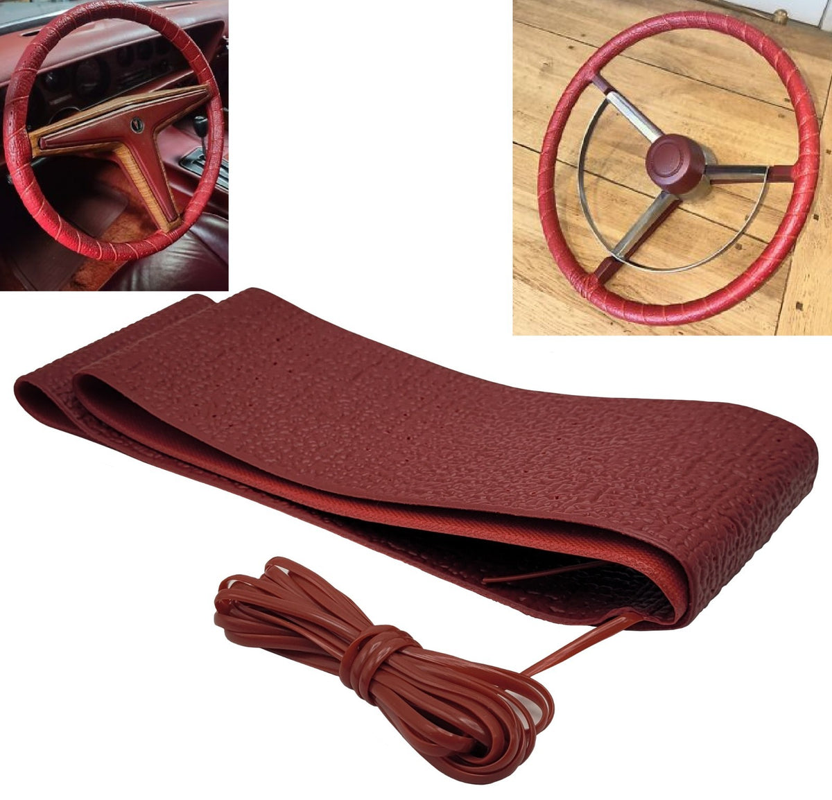 Classic Grip Vinyl Steering Wheel Wrap