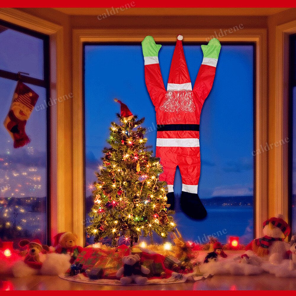 Climbing Santa Claus Hanging Decoration – view 3