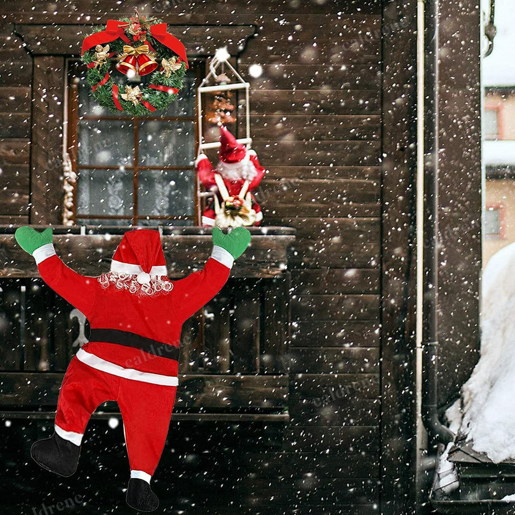 Climbing Santa Claus Hanging Decoration – view 5