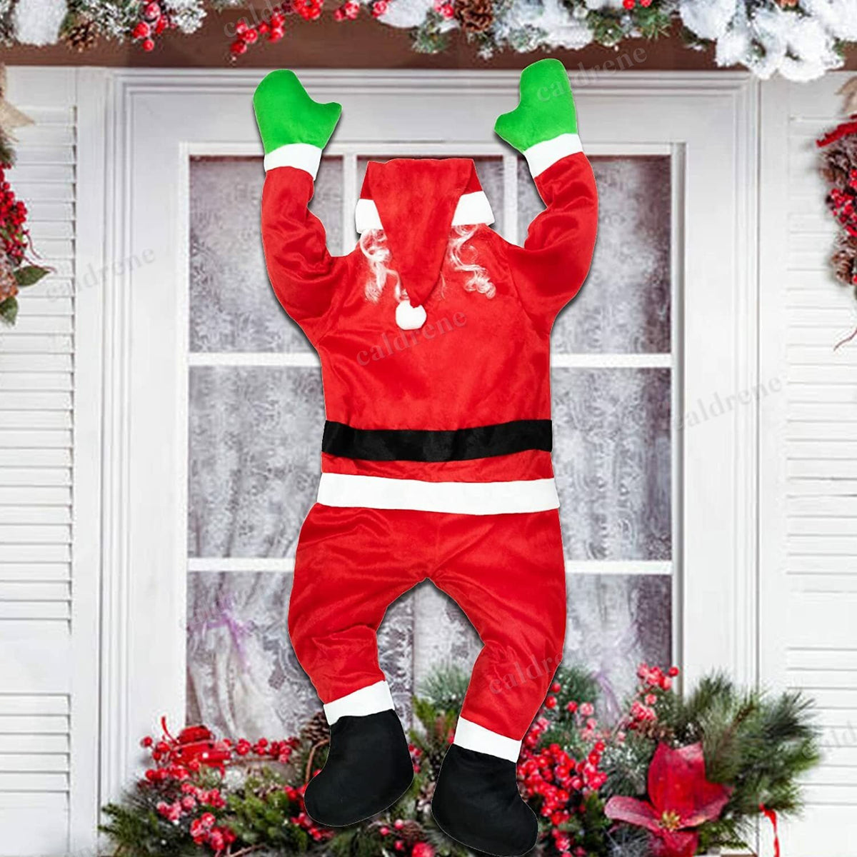 Climbing Santa Claus Hanging Decoration – view 9