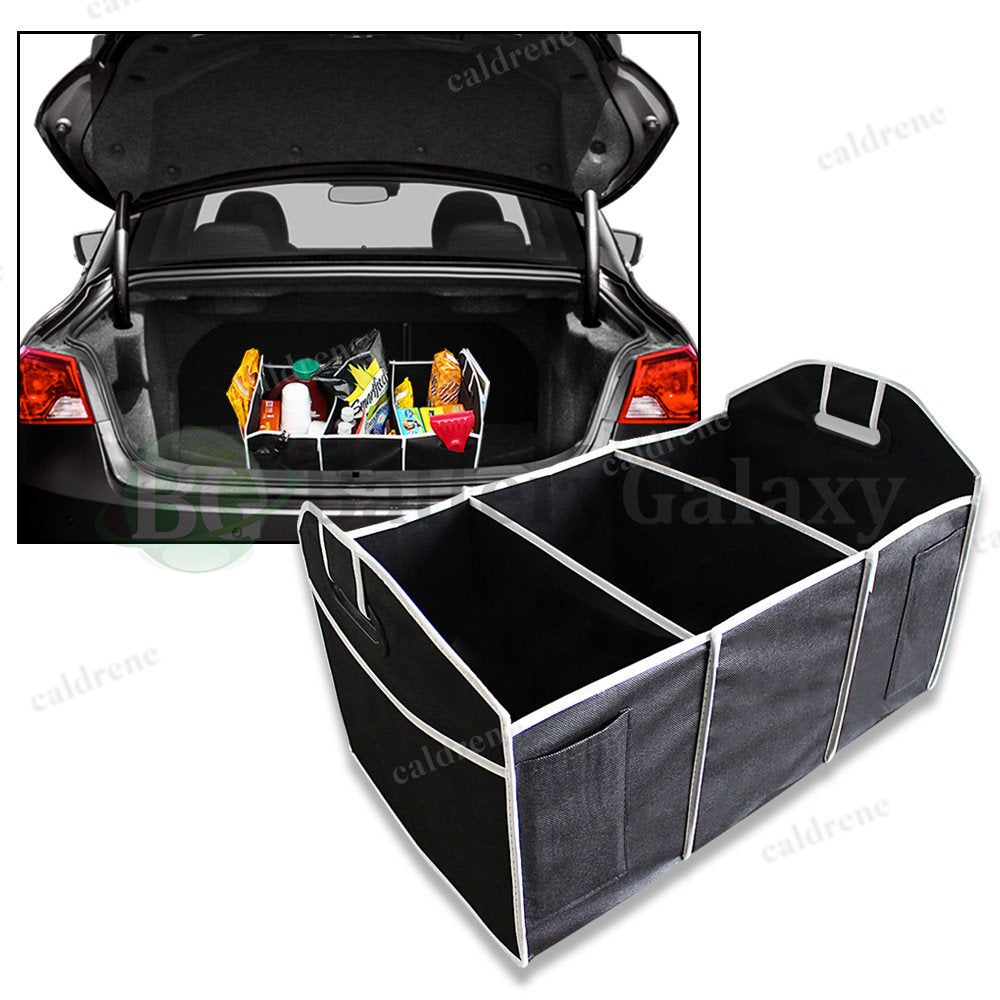 Collapsible Car Trunk Organizer with 3 Compartments – view 8