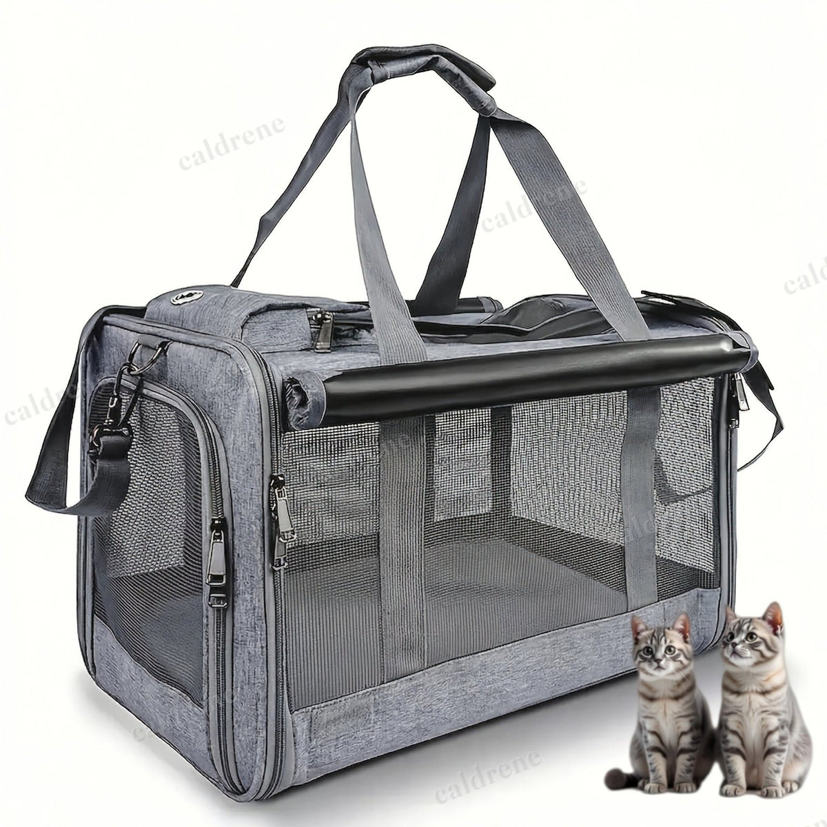Collapsible Soft-Sided Pet Carrier, Airline Approved – view 5