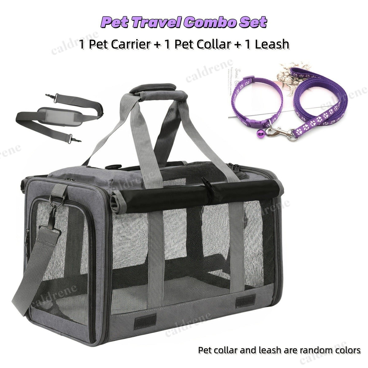 Collapsible Soft-Sided Pet Carrier, Airline Approved – view 6