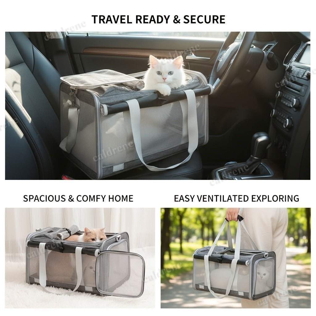 Collapsible Soft-Sided Pet Carrier, Airline Approved – view 9