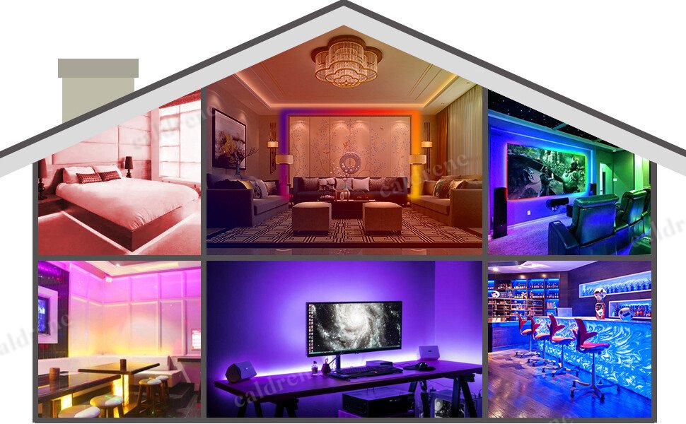 Color Changing LED Strip Lights with Remote – view 8