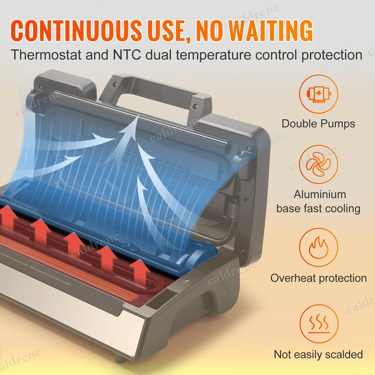 Commercial Double Pump Vacuum Sealer – view 3