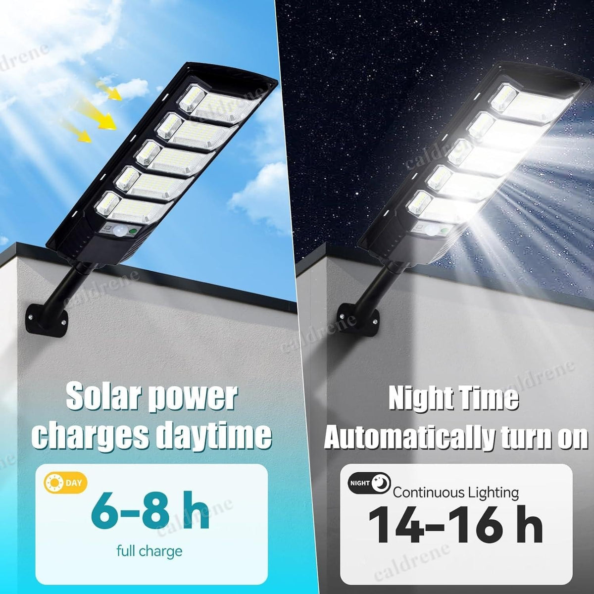 Commercial Solar Street Light, Dusk to Dawn – view 3