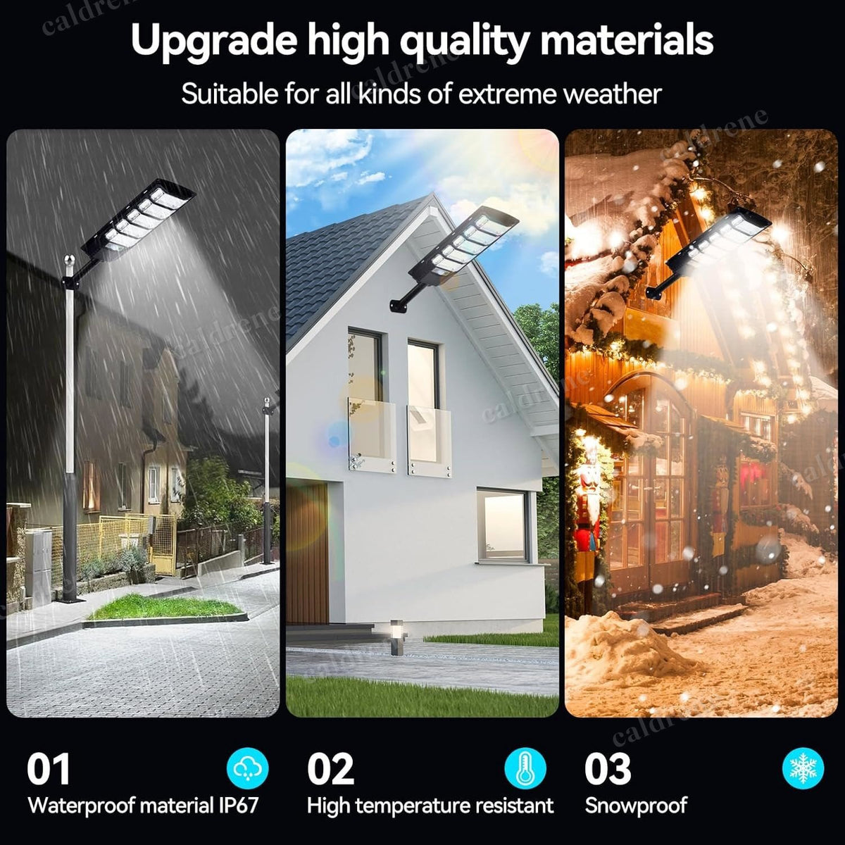 Commercial Solar Street Light, Dusk to Dawn – view 4