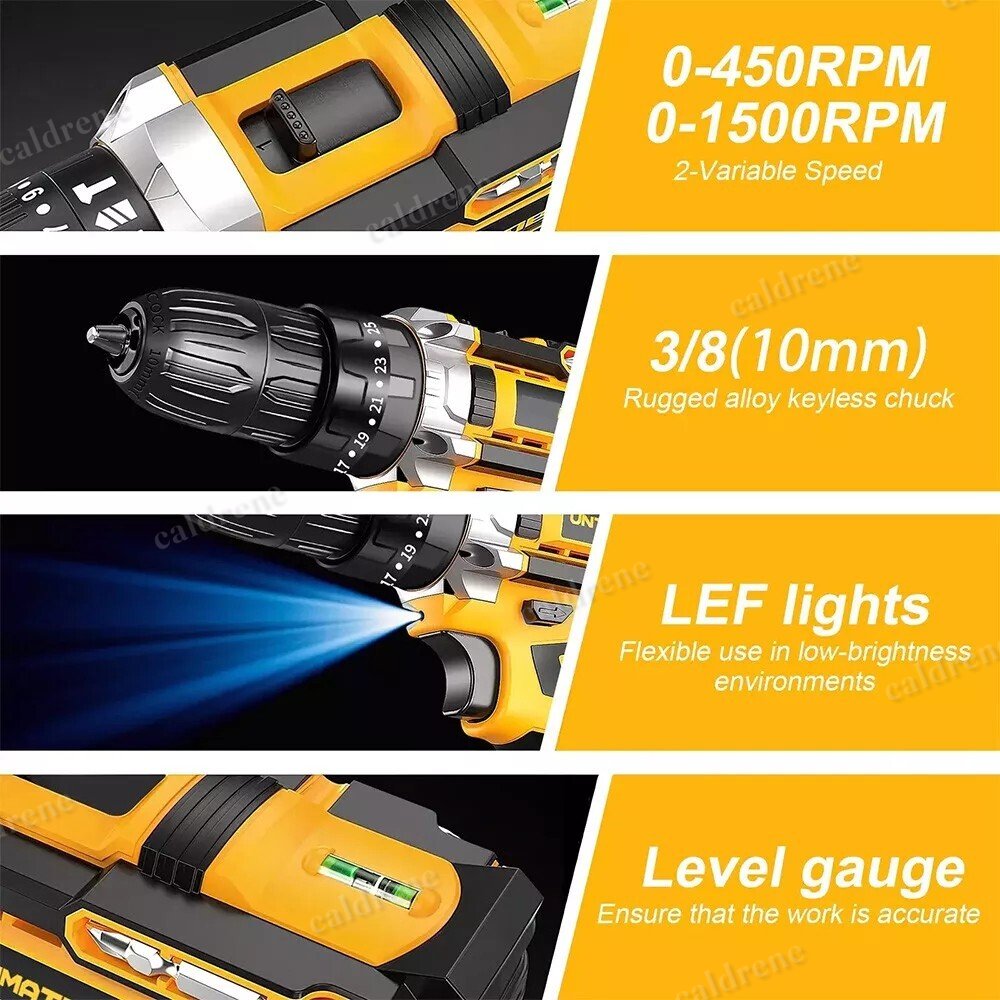 Cordless Brushless Drill and Impact Driver Kit – view 4