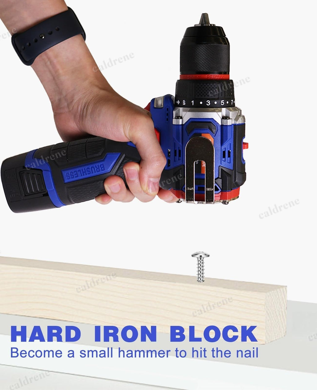 Cordless Brushless Impact Driver and Hammer Drill Combo Kit – view 3