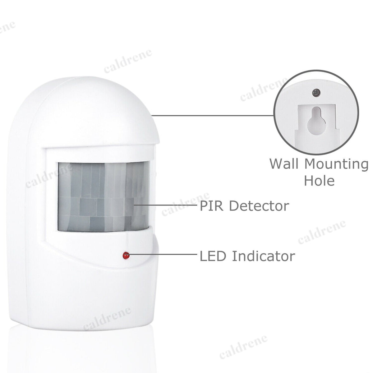 Cordless Driveway Alarm Infrared Motion Sensor – view 4