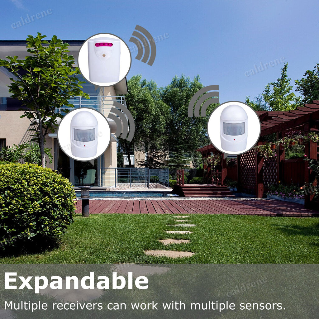 Cordless Driveway Alarm Infrared Motion Sensor – view 5