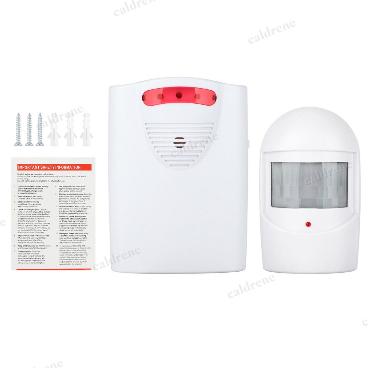 Cordless Driveway Alarm Infrared Motion Sensor – view 9