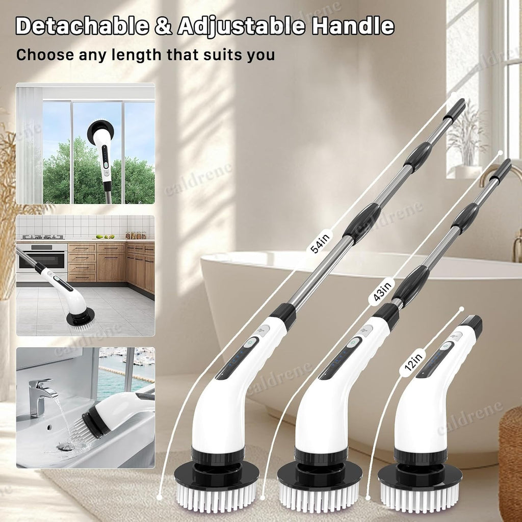 Cordless Electric Spin Scrubber with 7 Heads – view 2