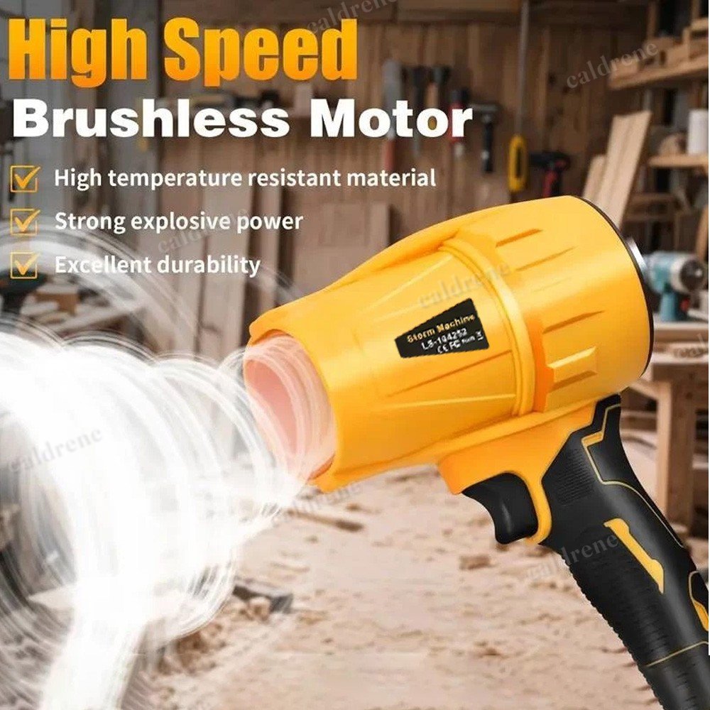 Cordless Handheld Leaf Blower with 2 Batteries and Charger – view 5