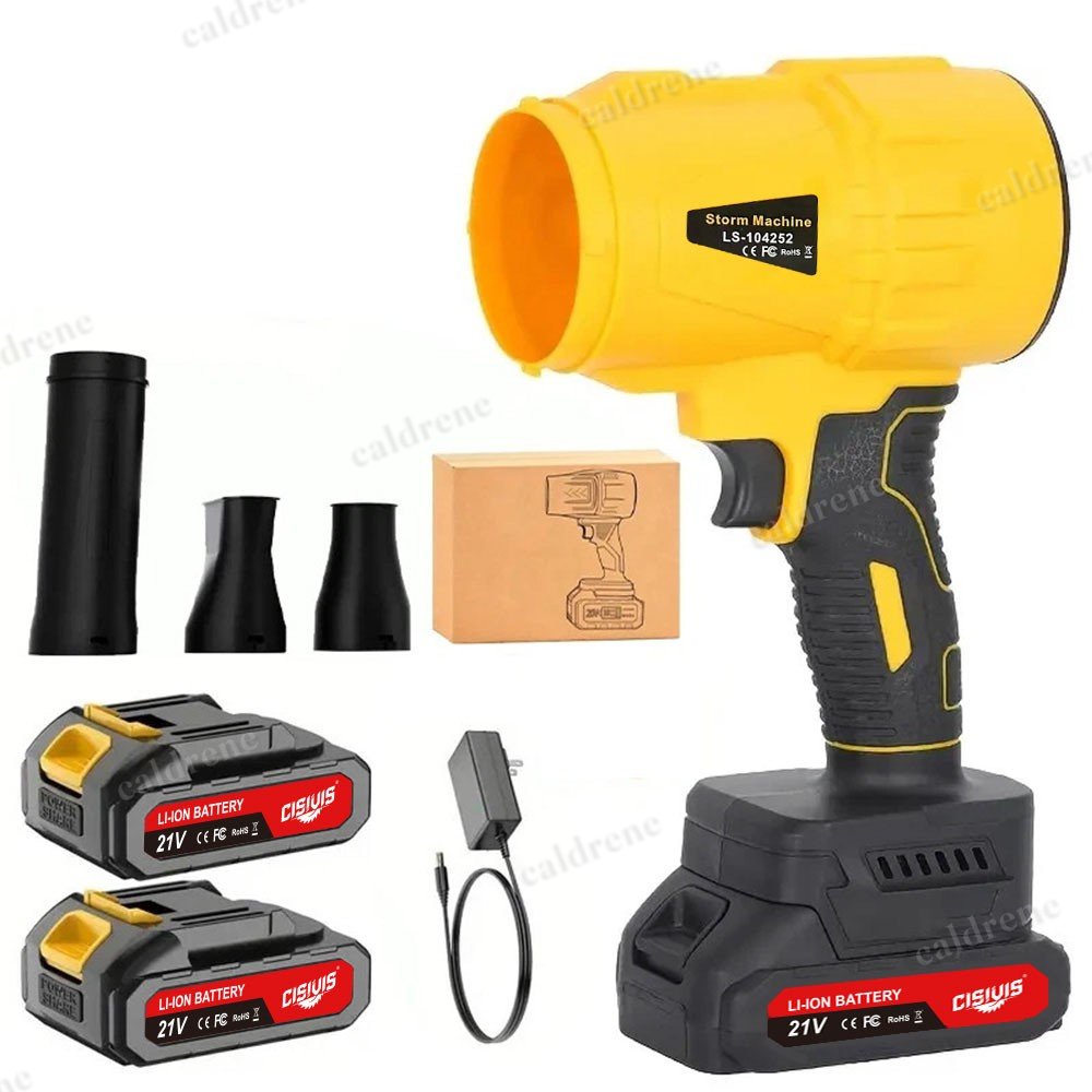 Cordless Handheld Leaf Blower with 2 Batteries and Charger – view 9