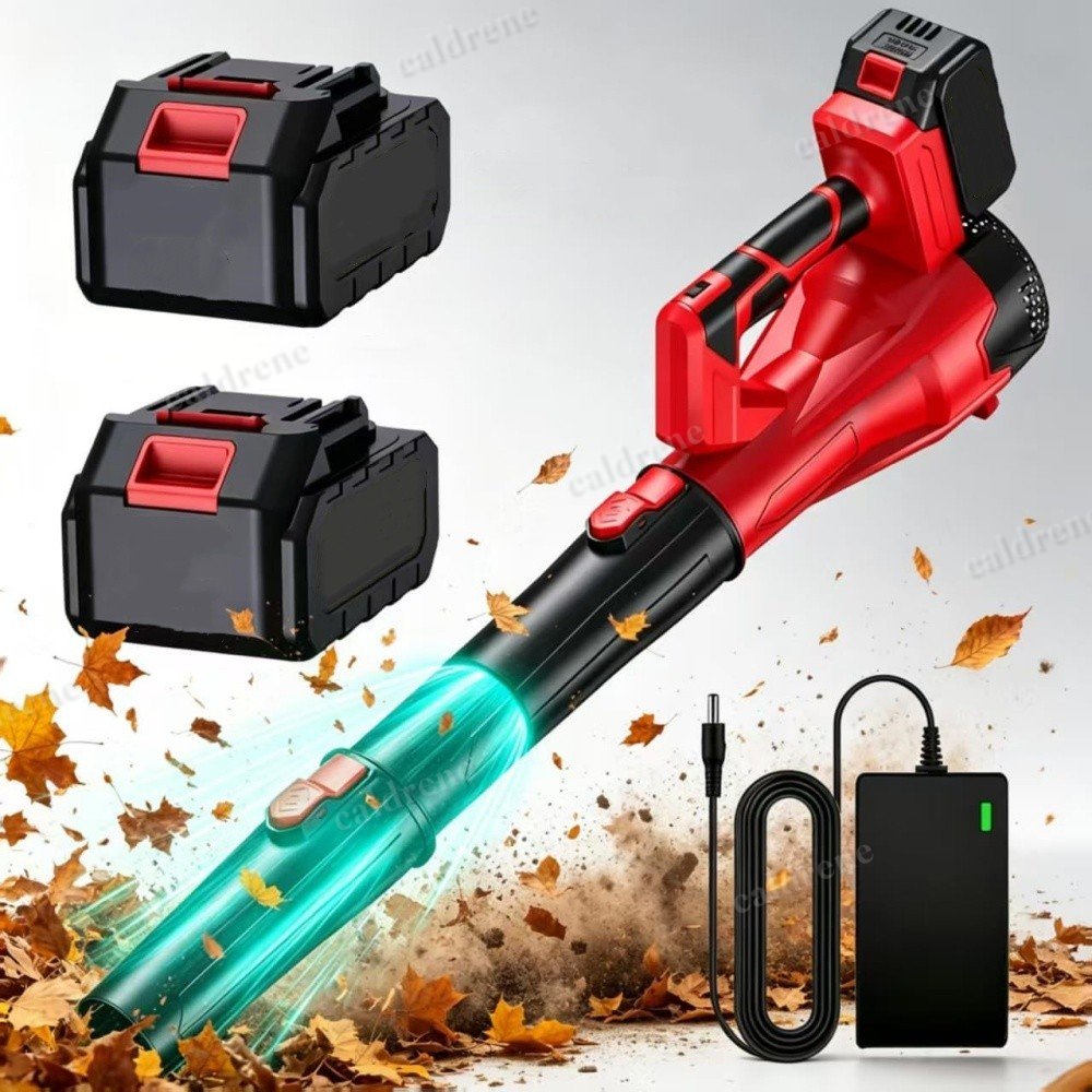 Cordless Leaf Blower 650CFM with 6 Speeds and 2 Batteries – view 2