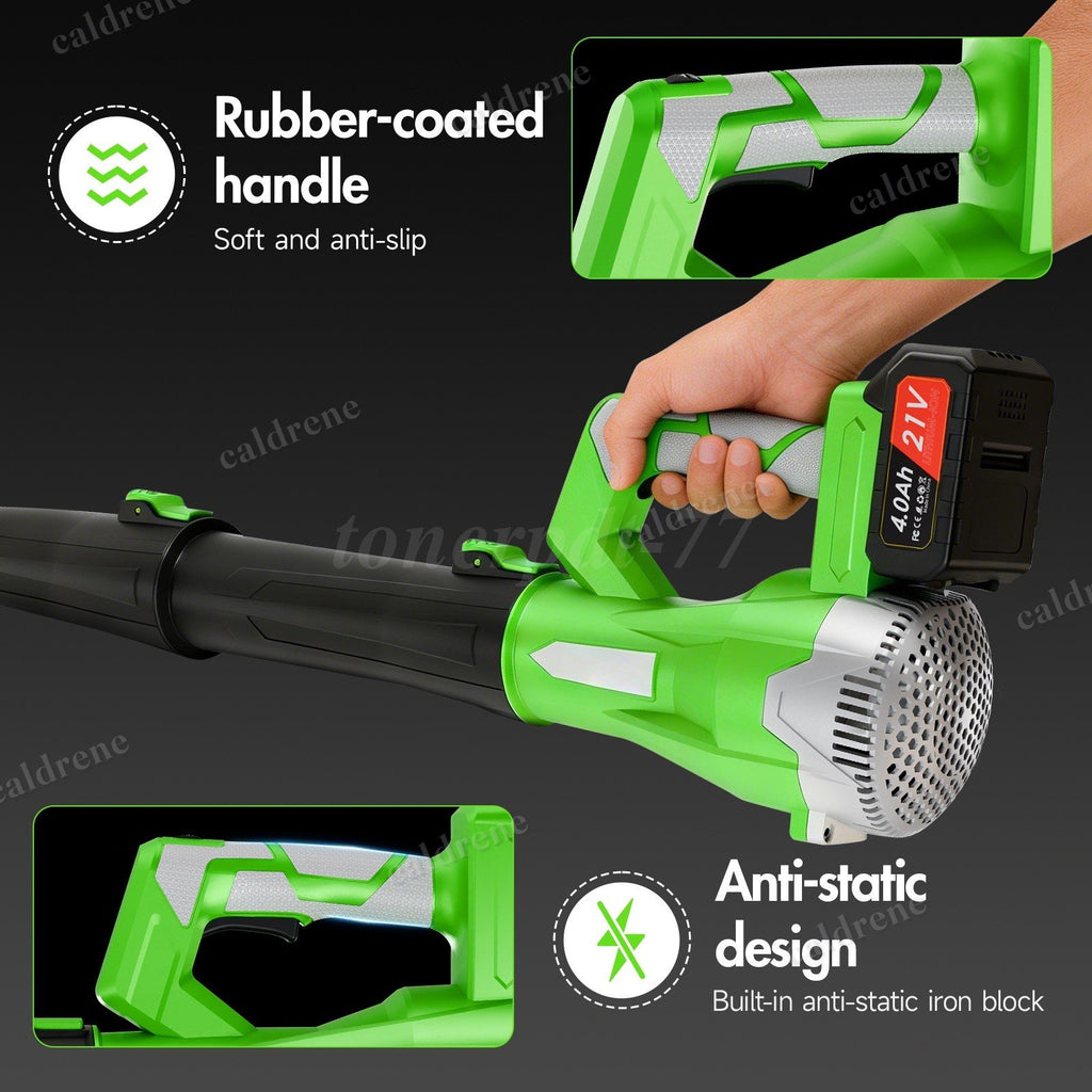 Cordless Leaf Blower 750CFM 6 Speed with 2 Batteries 6.0Ah – view 4