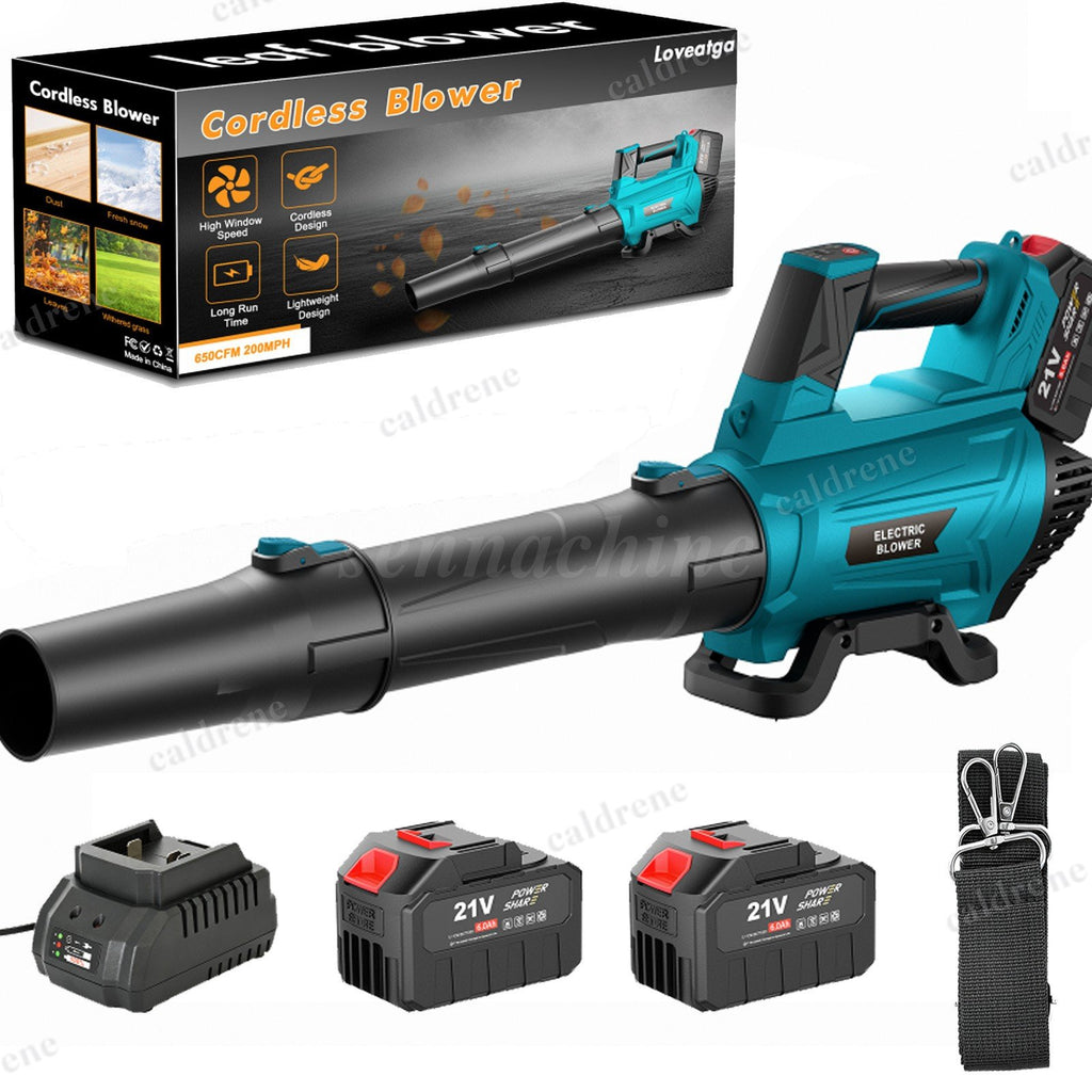 Cordless Leaf Blower 850CFM 5 Speed with 2 Batteries 6.0Ah – view 3