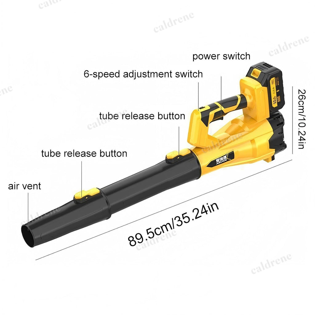 Cordless Leaf Blower with 2 Batteries – view 2