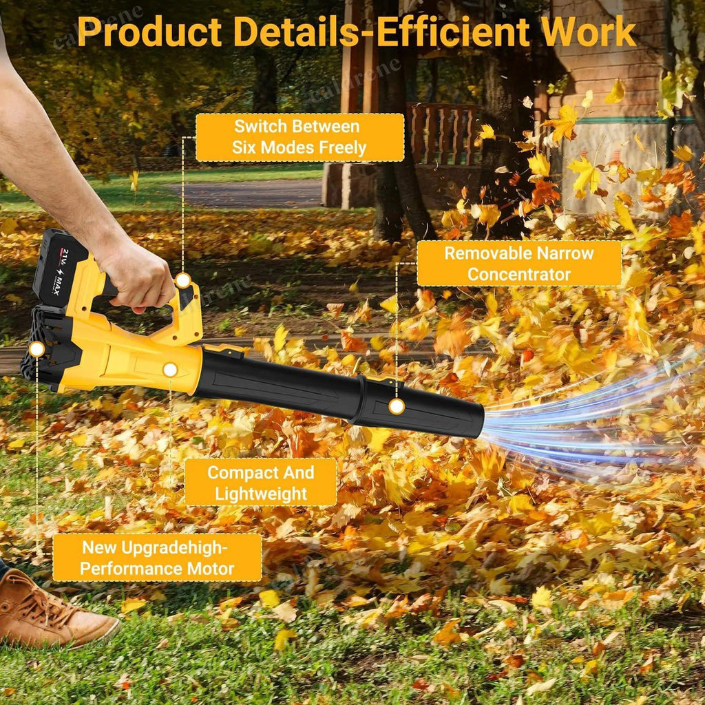Cordless Leaf Blower with 2 Batteries – view 5