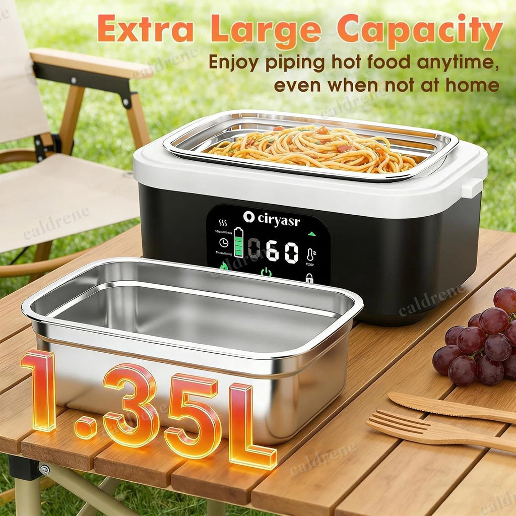Cordless Rechargeable Heated Lunch Box – view 6