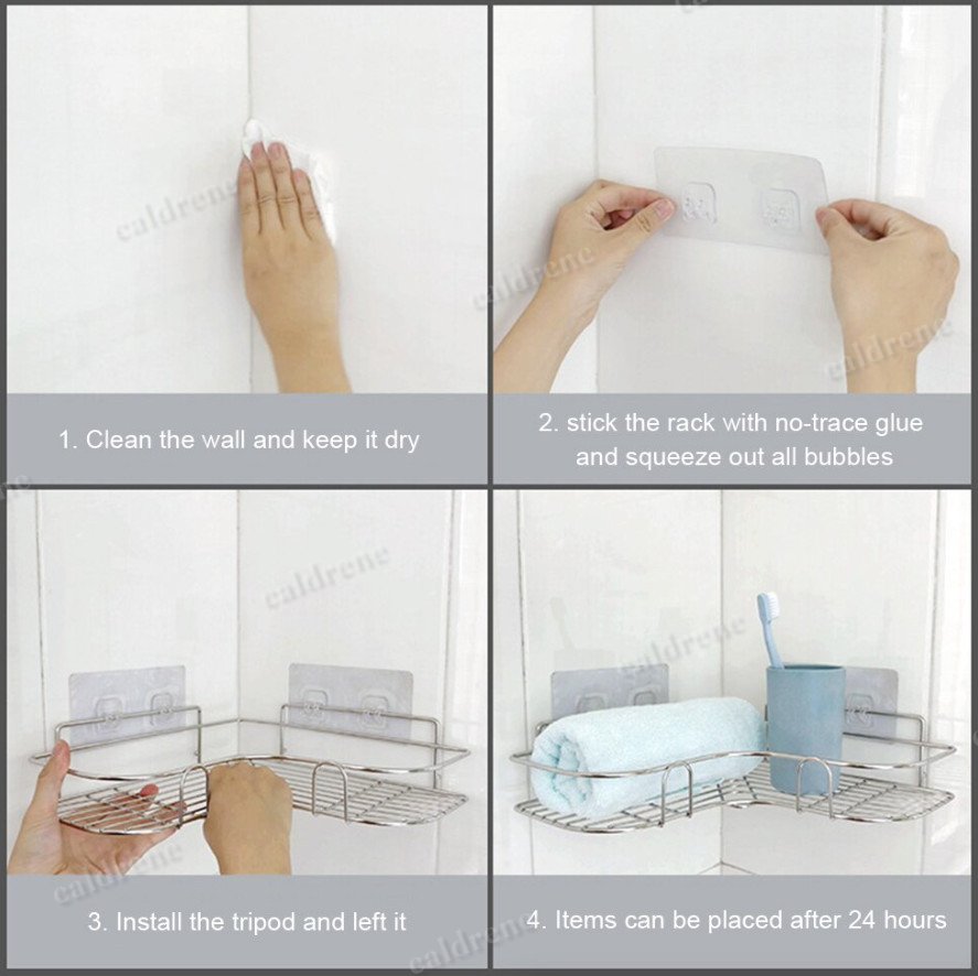 Corner Shower Caddy Shelf – view 5