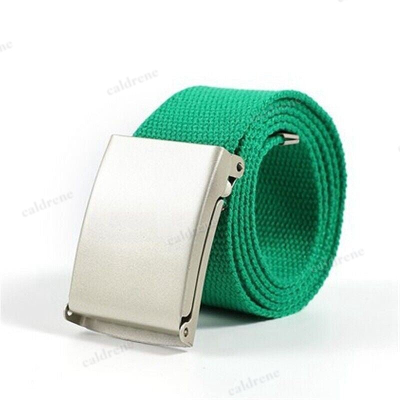 Cotton Webbing Canvas Army Belt for Men and Women – view 4