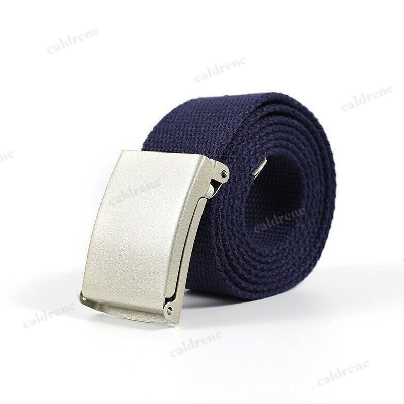 Cotton Webbing Canvas Army Belt for Men and Women – view 8