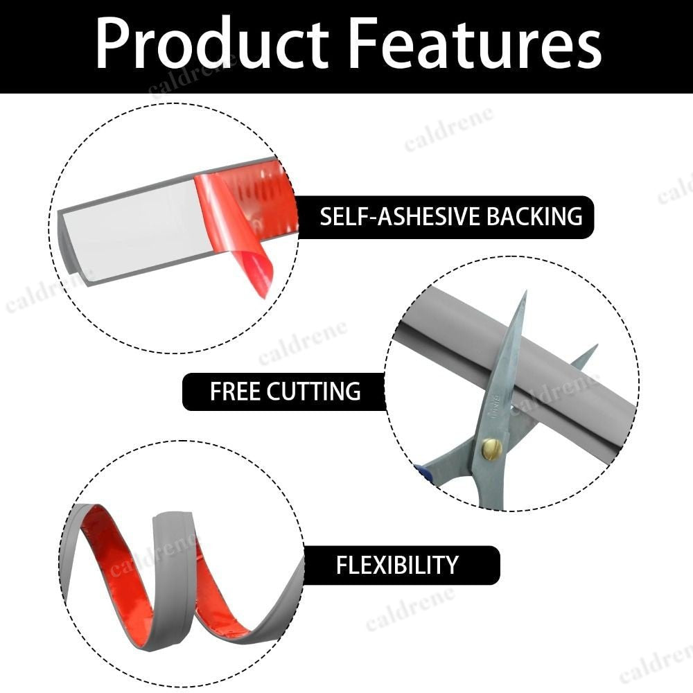 Cuttable Carpet Edge Trim Strip - Self-Adhesive Rug Protector – view 2