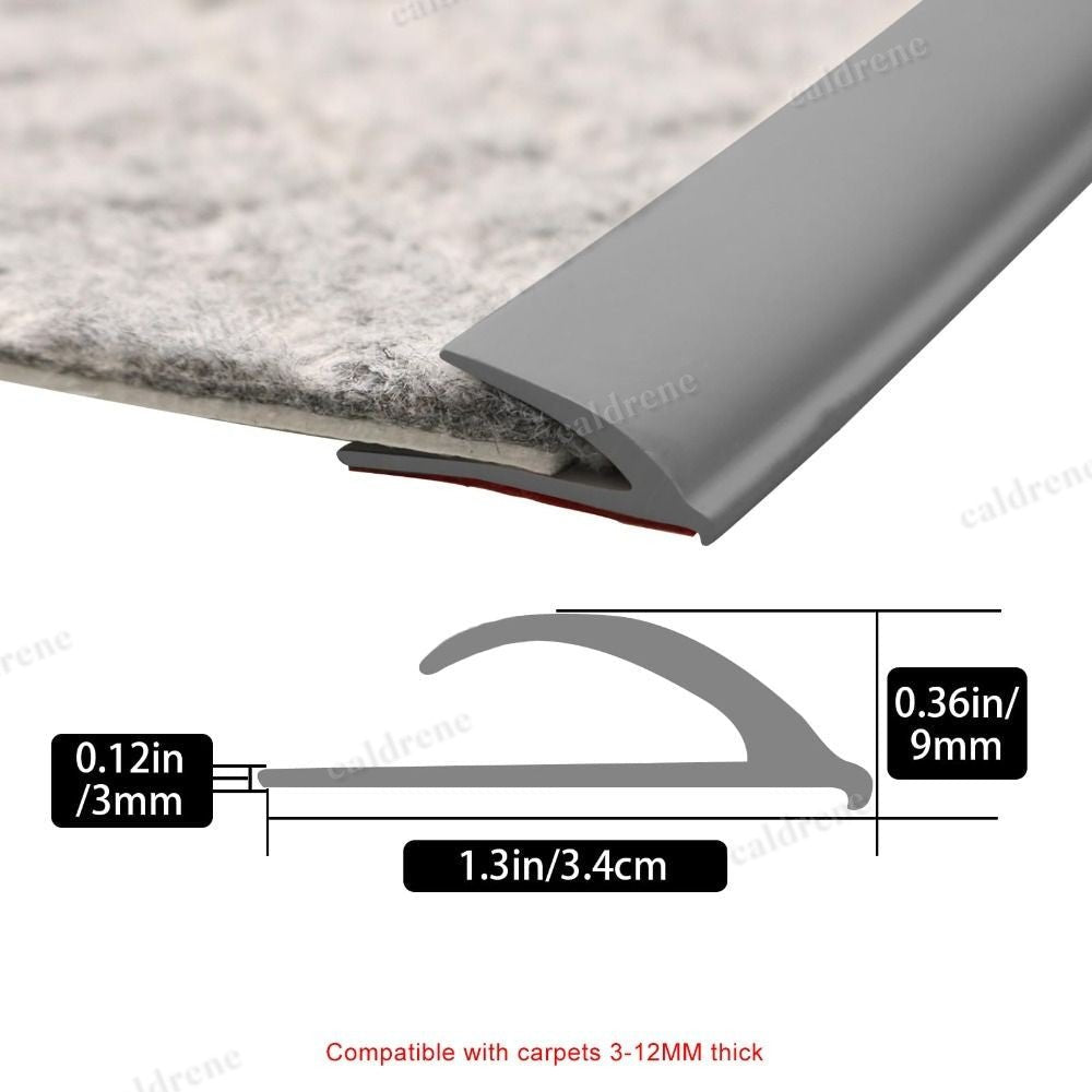 Cuttable Carpet Edge Trim Strip - Self-Adhesive Rug Protector – view 5