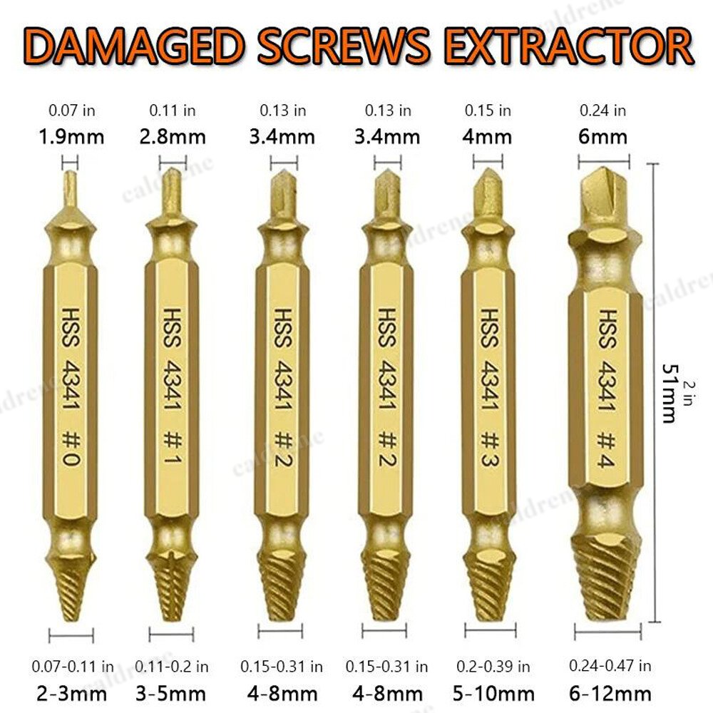 Damaged Screw Extractor Kit, 12 Piece – view 5