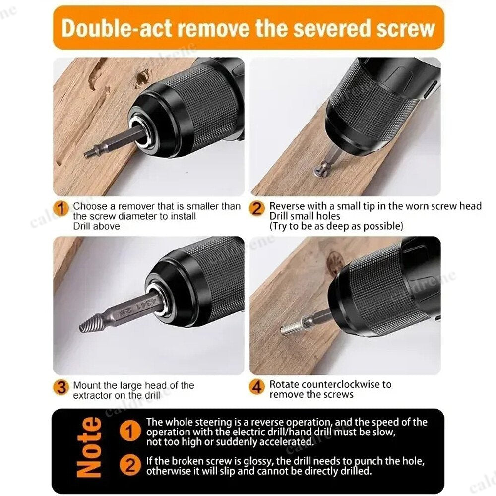 Damaged Screw Extractor Kit, 12 Piece – view 8