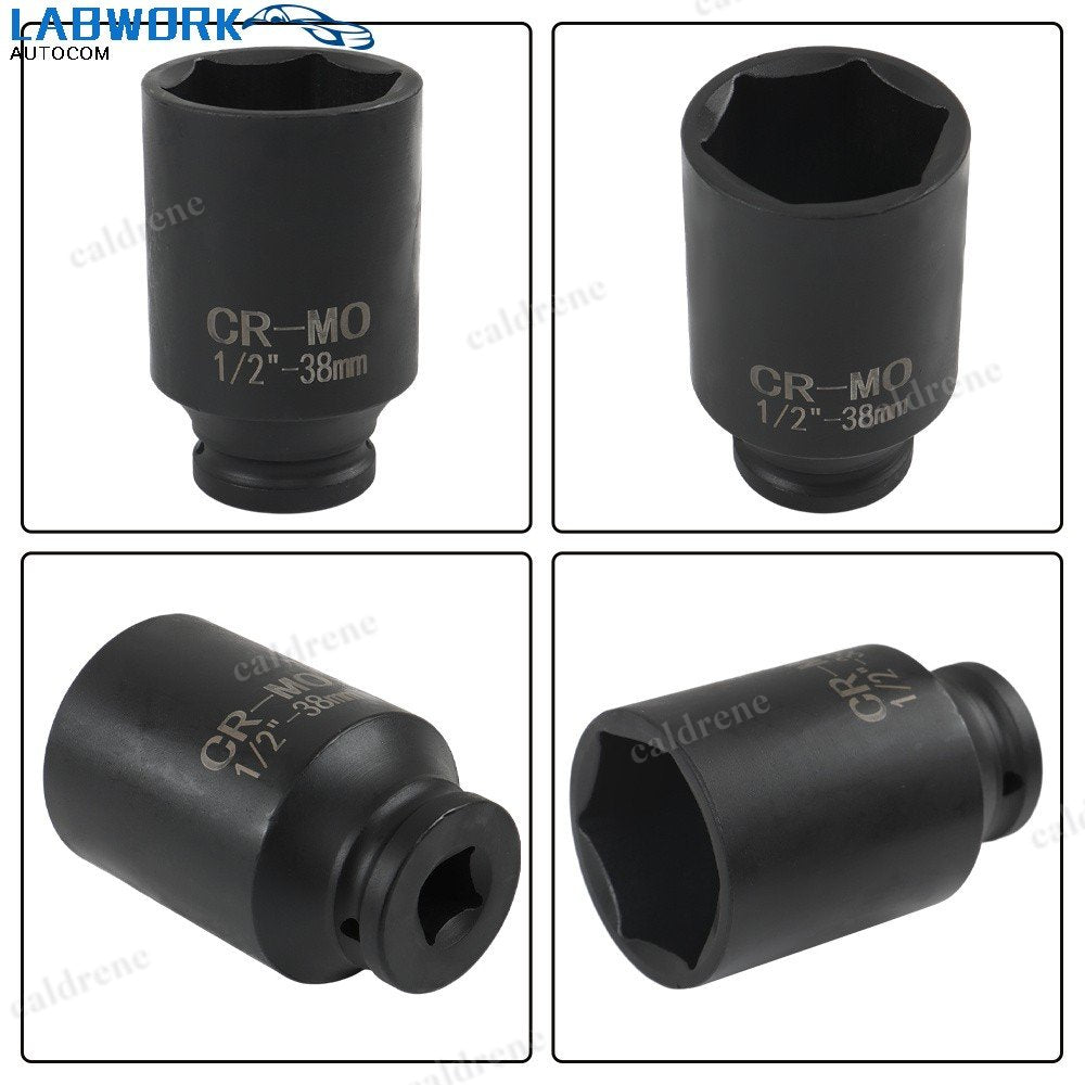 Deep Impact Axle Nut Socket Set, 9 Piece 29-38mm – view 7
