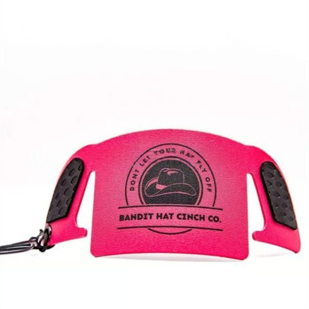 Detachable Cowboy Hat Cinch with Keychain for Outdoor Use – Pink