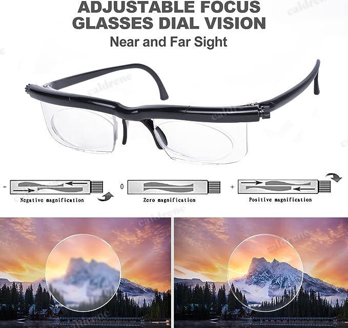Dial Adjustable Glasses for Reading and Distance Vision – view 2