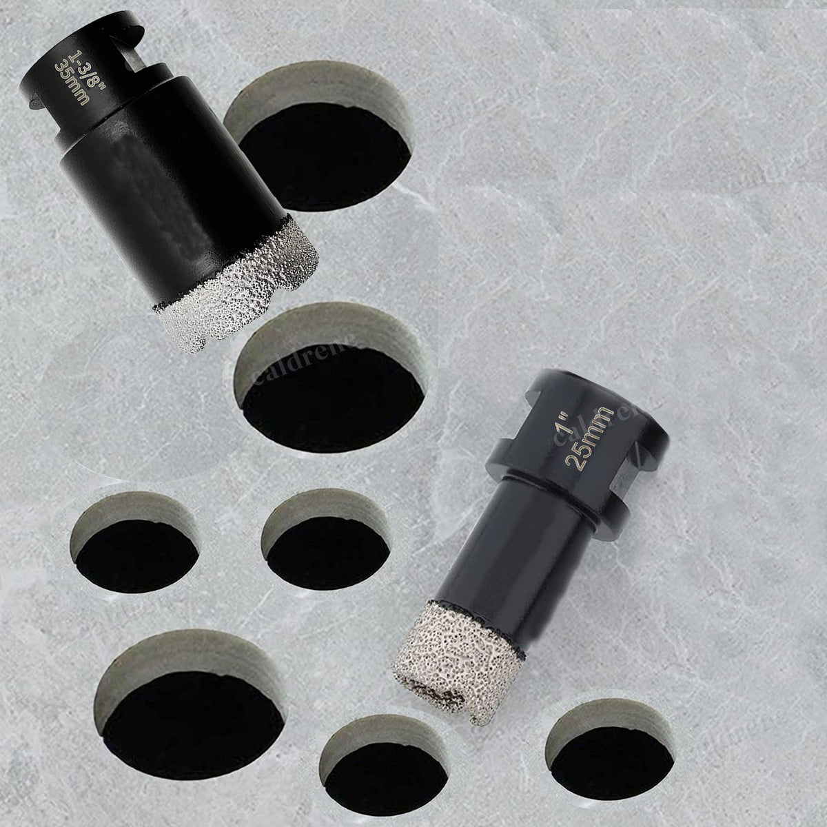 Diamond Tile Hole Saw Drill Bit Set for Granite and Porcelain – view 7