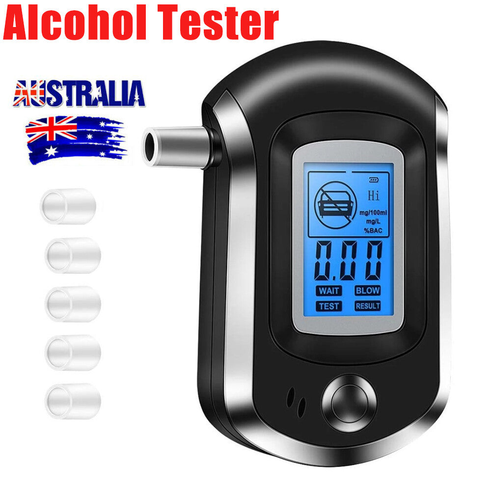 Digital Breath Alcohol Analyzer with LCD Display