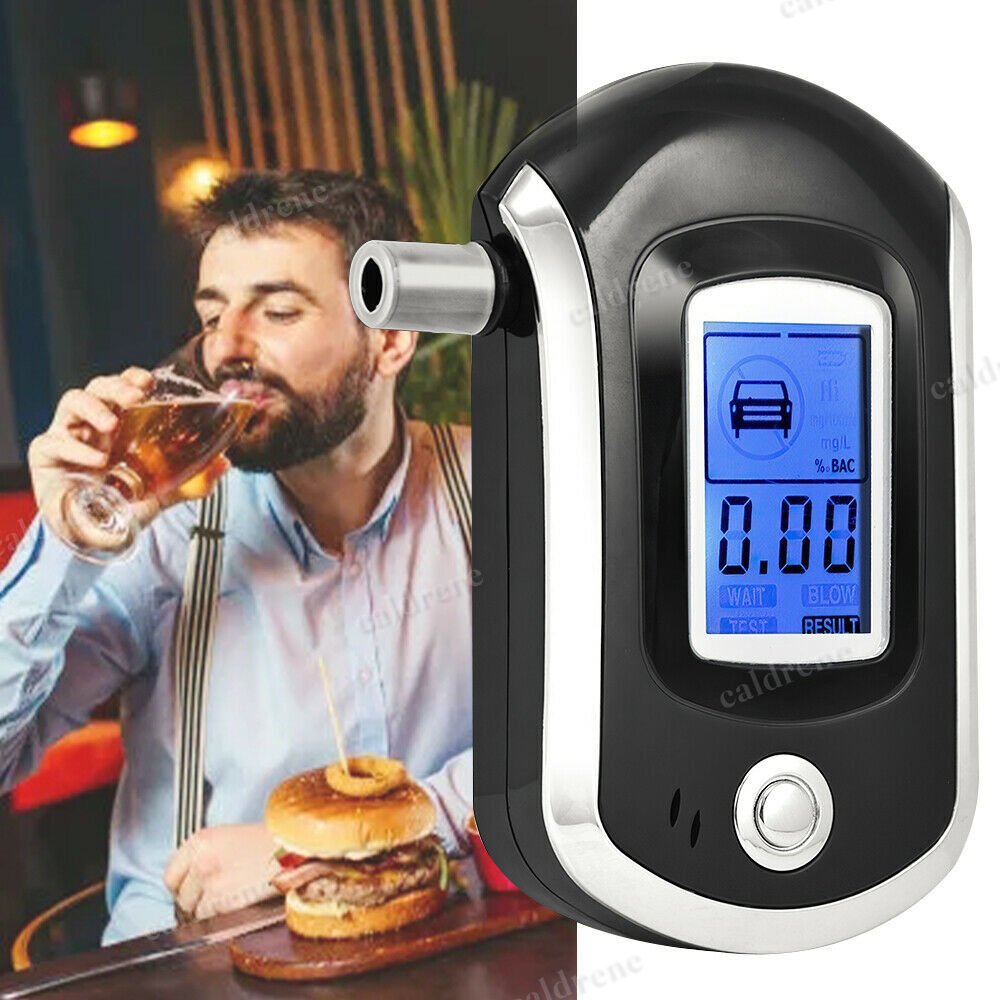 Digital Breath Alcohol Analyzer with LCD Display – view 4