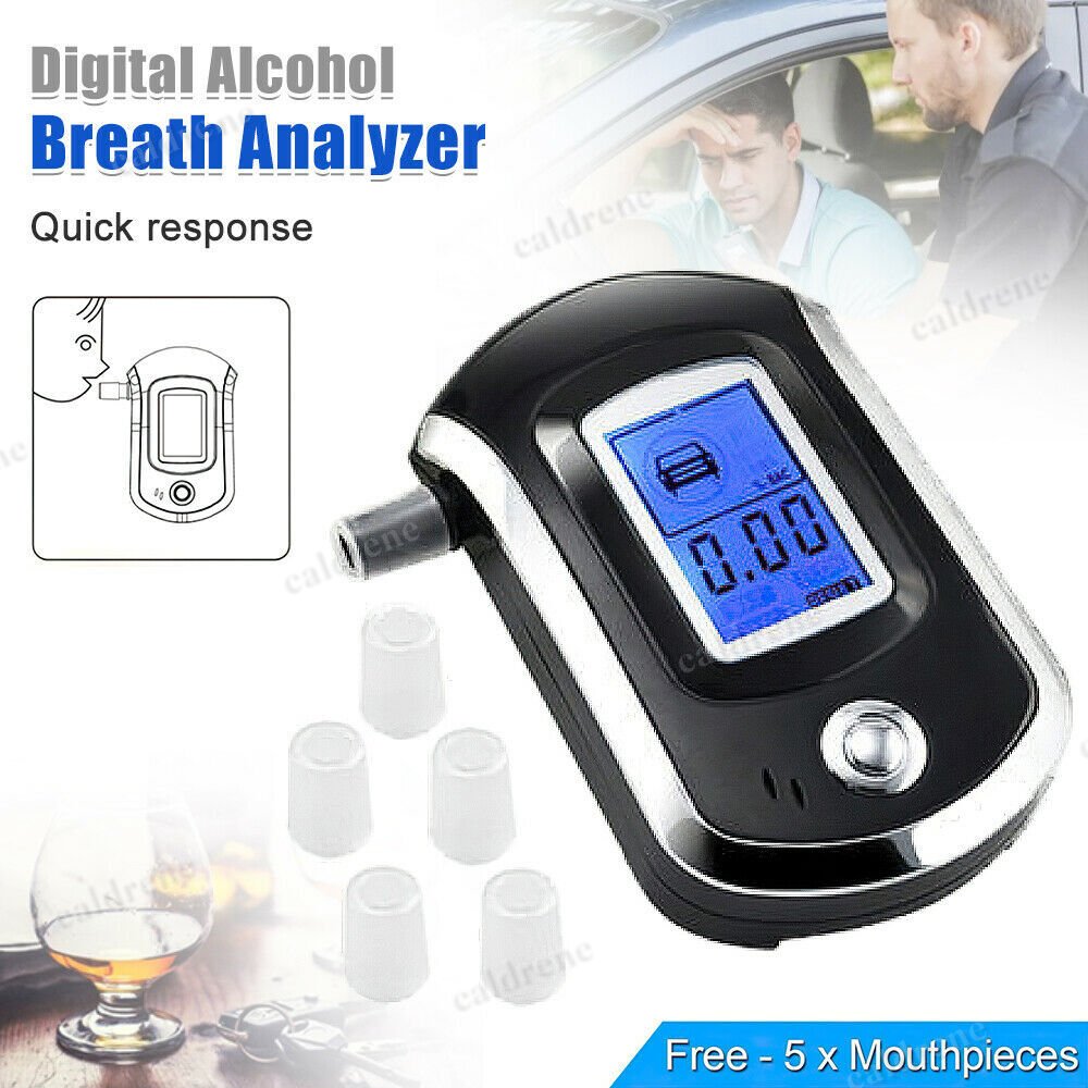 Digital Breath Alcohol Analyzer with LCD Display – view 6