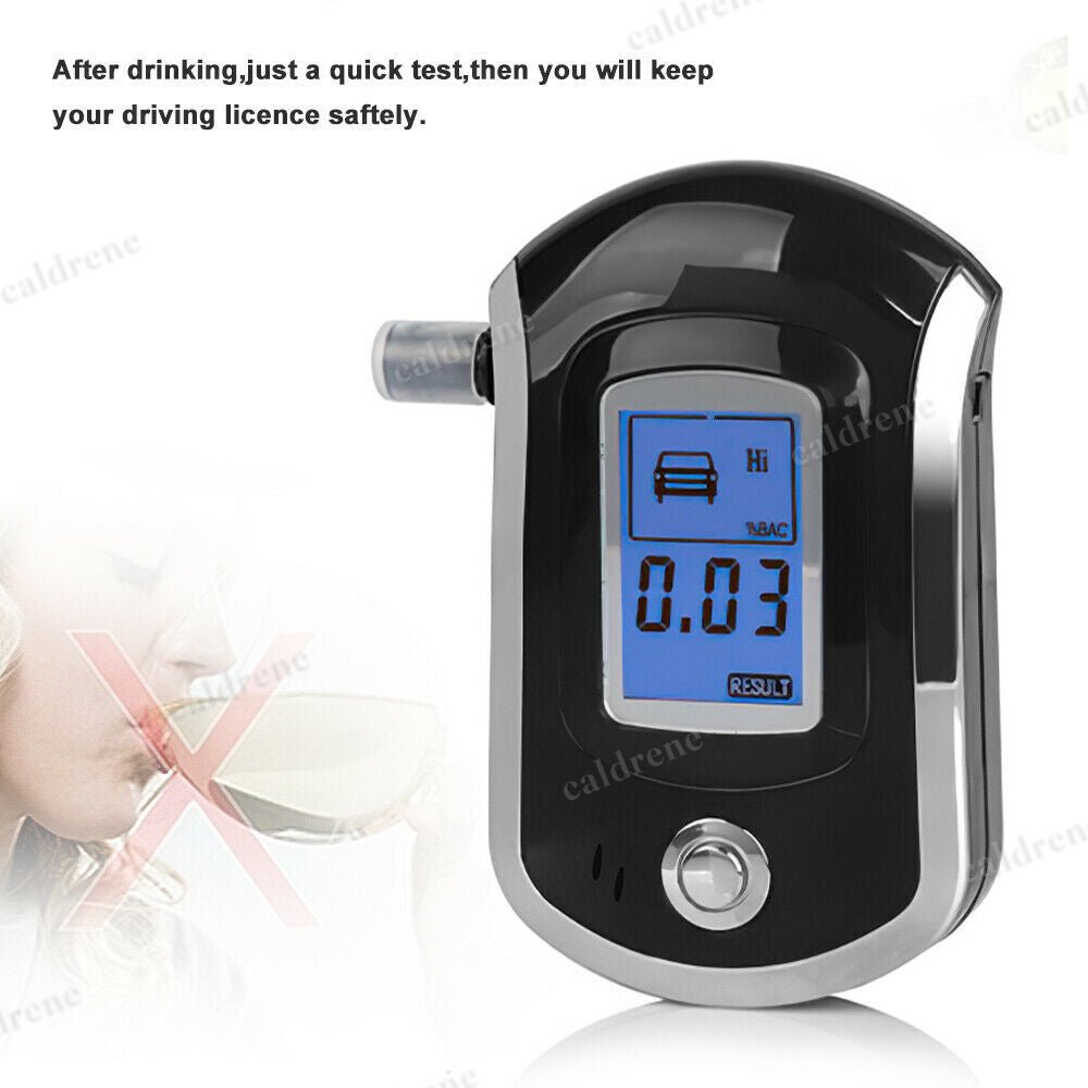 Digital Breath Alcohol Analyzer with LCD Display – view 8