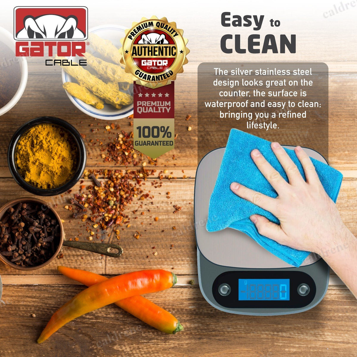 Digital Kitchen Food Scale 10kg x 1g – view 4