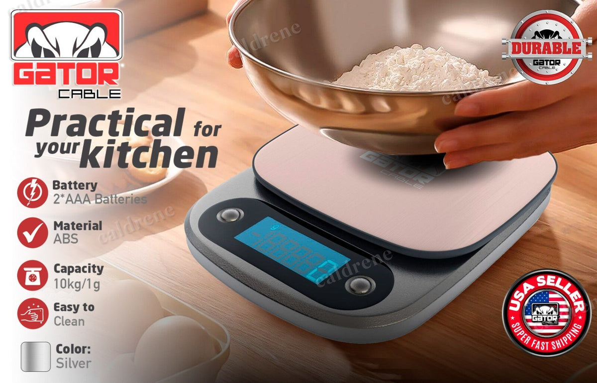 Digital Kitchen Food Scale 10kg x 1g – view 6