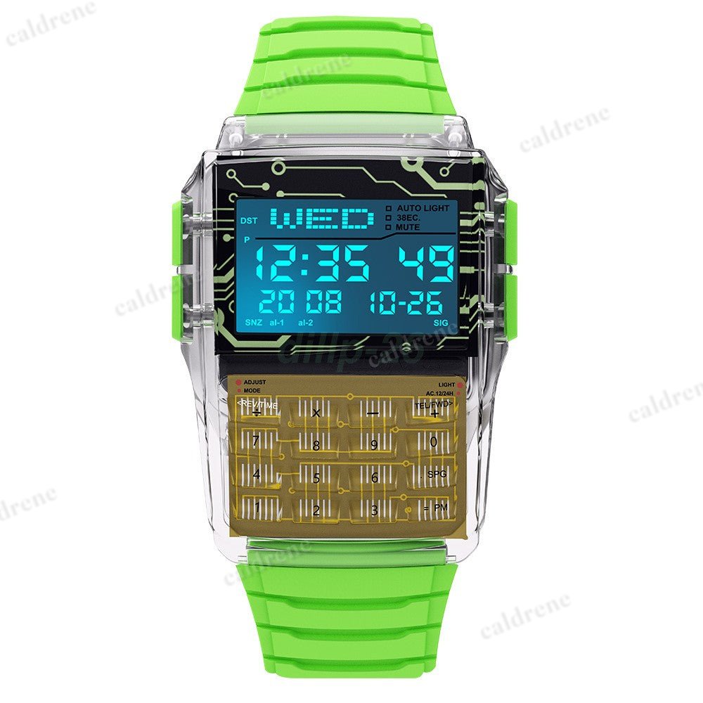Digital Sports Calculator Watch for Active Students and Men – view 3