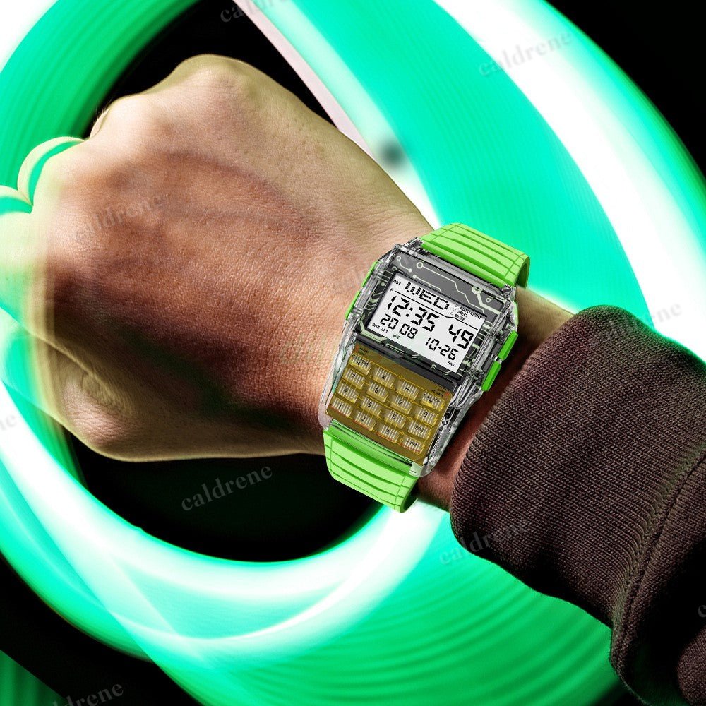 Digital Sports Calculator Watch for Active Students and Men – view 5