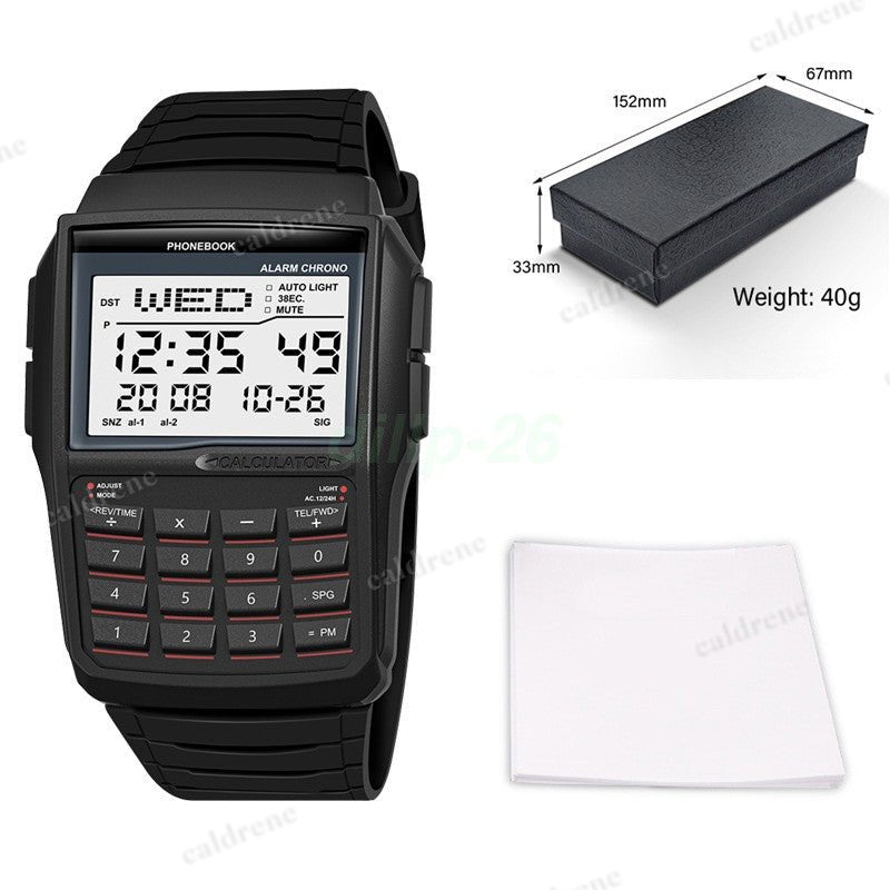Digital Sports Calculator Watch for Active Students and Men – view 7