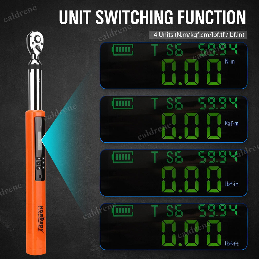 Digital Torque Wrench Set, 1/2 and 3/8 Inch Drive – view 8