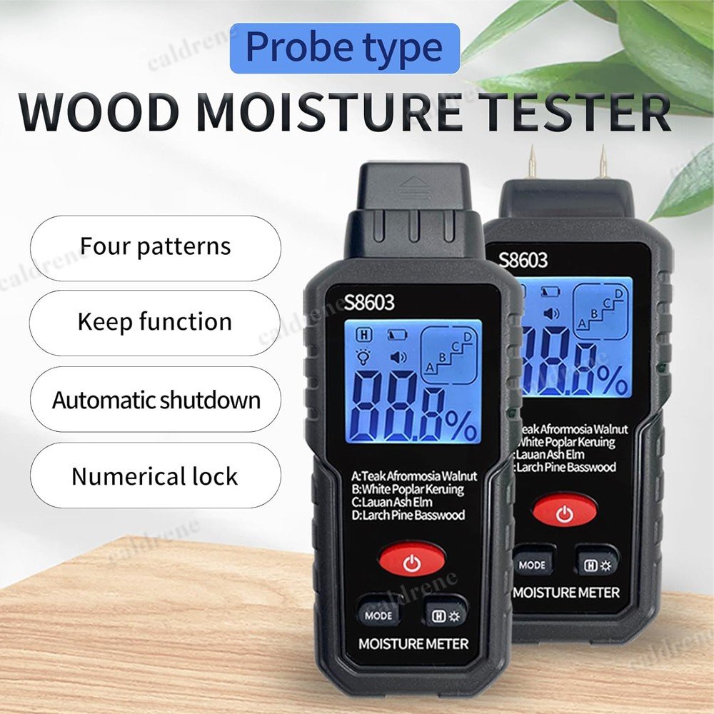 Digital Wood Moisture Meter – view 2