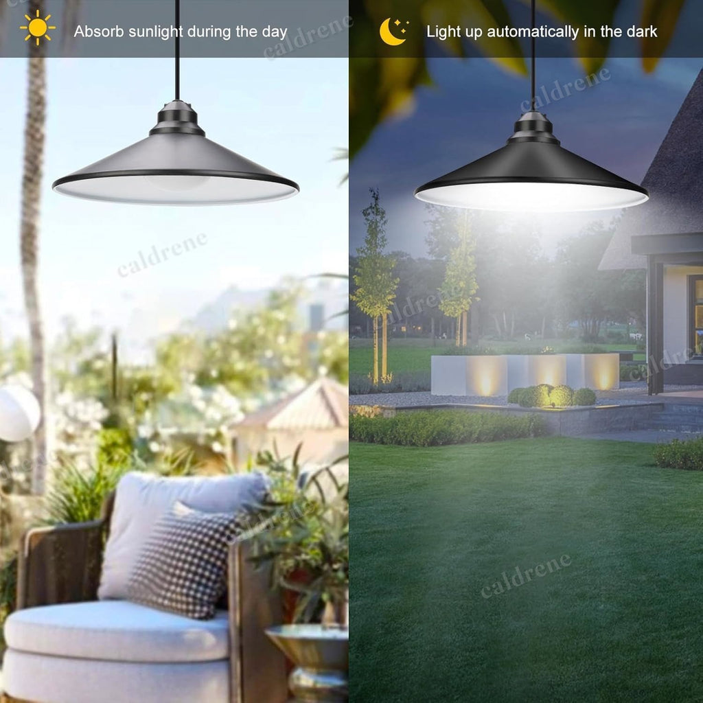 Dimmable Solar Pendant Hanging Shed Light, 2 Pack – view 3
