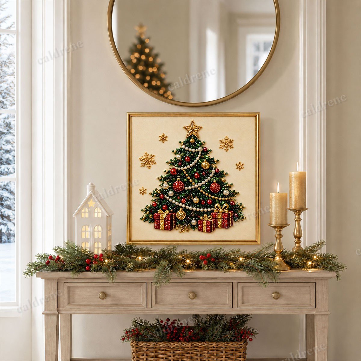 DIY Christmas 3D Pearl Diamond Painting Art Kit – view 10